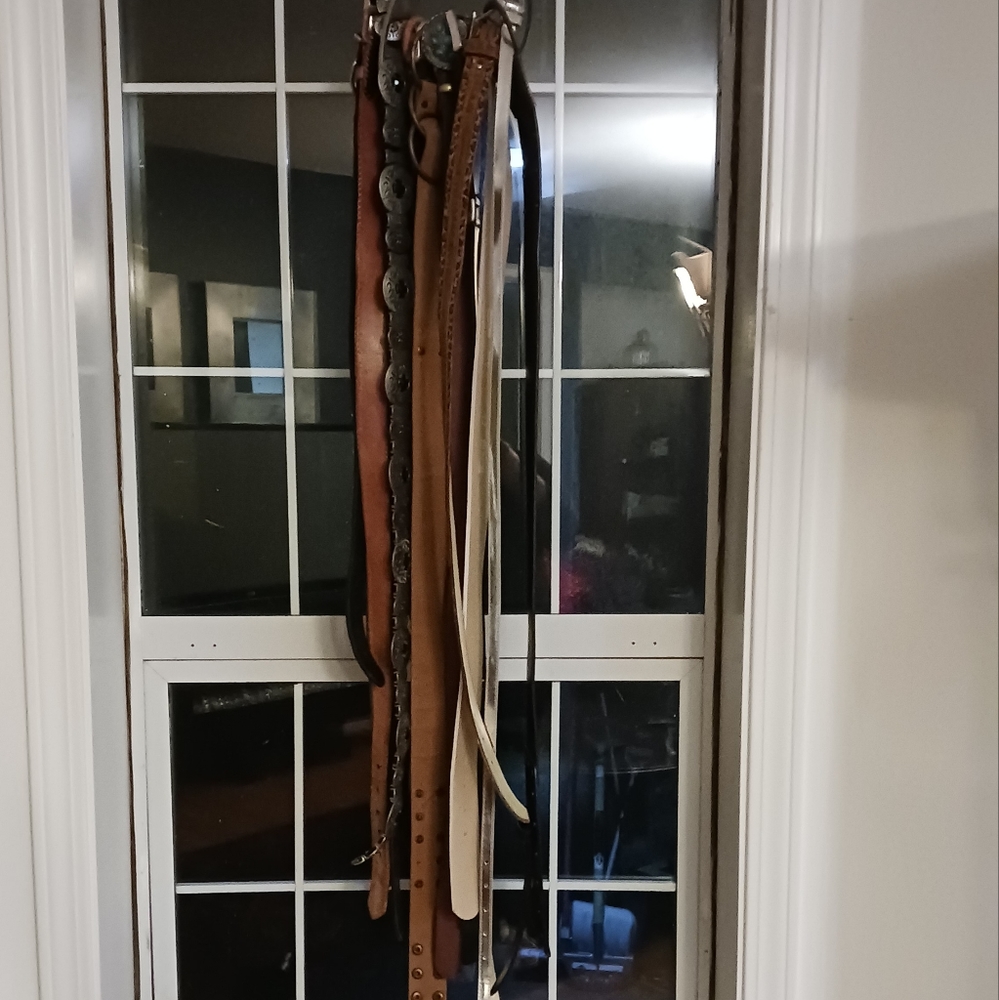 29 assorted belts (price is for ALL of them, not each)